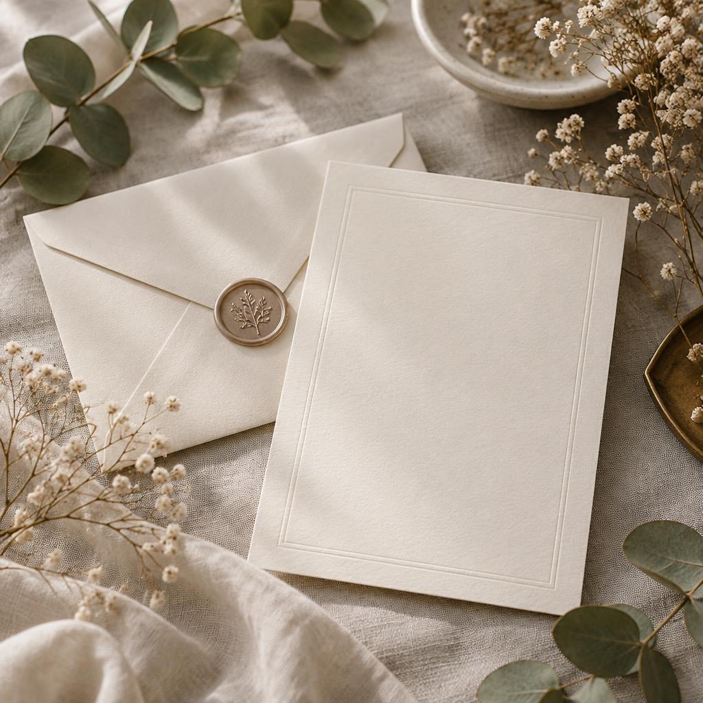 Save the Date Premium Envelope